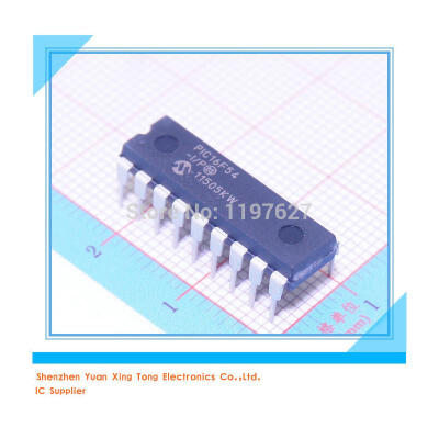 

10PCS/LOT PIC16F54-I/P PIC16F54-I Flash-Based 8-Bit CMOS Microcontroller Original IC electronics