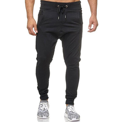 

New Mens Fashion Casual Sports Pants Cotton Men Fitness Pants Outdoor Joggers Pants Men Trousers Sweatpants