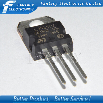 

100PCS L7915CV TO220 L7915 TO-220 7915 LM7915 MC7915 new and original IC free shipping