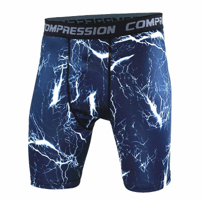 

male Tight training motion Bodybuilding shorts moisture absorption Perspiration Fast drying Run camouflage shorts Tight trousers