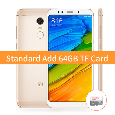 

а складе Глобальная Версия Xiaomi Redmi 5 Plus 3Gb 32GB 5.99 " полноэкранный Дисплей смартфон Snapdragon 625 Octa Core 4000mAh B20