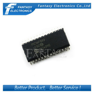 

20PCS PIC16F883-ISO SOP28 PIC16F883-I SOP PIC16F883 SMD new&original IC free shipping