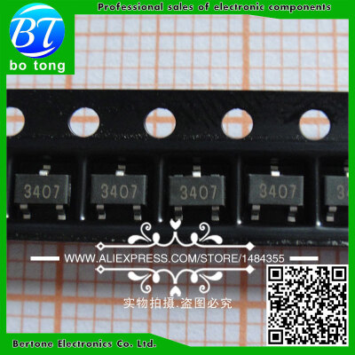 

Free shipping 200PCSLOT P-channel FET AO3407 word A79T 43A30V SOT23 MOSFET P-CH