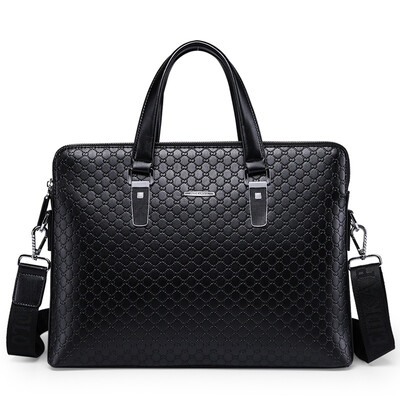 

Fashionable Mens Leather Business Bag Briefcase Messenger Shoulder Bag Handbag B-fdk8820
