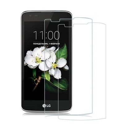 

GiGiboom 2piece Закаленное стекло Screen Protector для LG K7 Bubble Free Case Friendly Anti Scratch