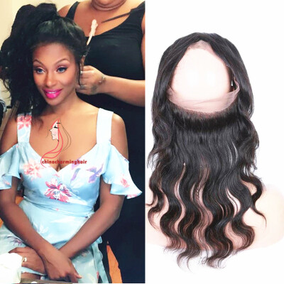 

360 frontal with baby hair Brazilian lace frontal closure body wave frontal closure 360 lace virgin hair 360 lace frontals Closure