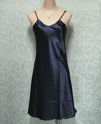 

Fashion Sexy Nightwear Silky Chemise Nightie Nightdress Sleepwear Slip Dress