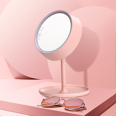 

First sdhouseware makeup mirror LED lights live fill light table lamp to send girlfriend to send wife creative gifts rechargeable table lamp