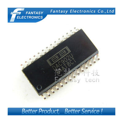 

2PCS DAC902U SOP28 DAC902 SOP SMD DIGITAL-TO-ANALOG CONVERTER new and original IC free shipping