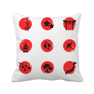 

япония карте культуры резюме кисти площадь бросить подушку включить подушки покрытия дома диван декор подарок