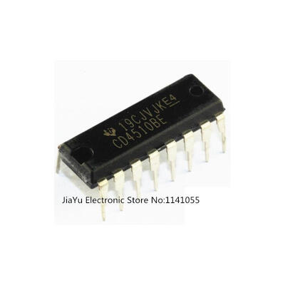 

50pcslot CD4510BE CD4510B DIP-16 CD4510