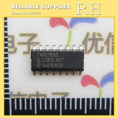 

1000pcs/lot 74HC139D 74HC139DR SOP16 2 Line to 4 line decoder