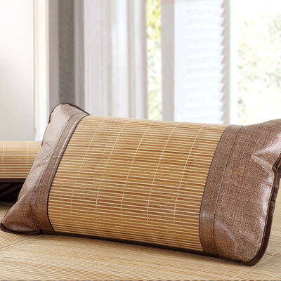

Arctic velvet pillowcase home textile bamboo mat pillowcase mat pillowcase summer cool pillow core set bamboo pillowcase