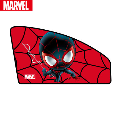 

Marvel MARVEL car sunshade curtains summer car curtain side block double curtains anti-UV car sunshade supplies dark spiderman front window is driving