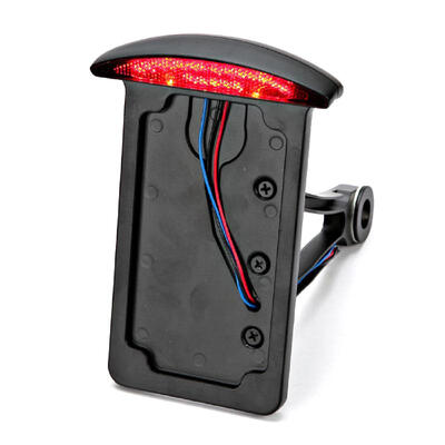 

1PC Universal Motorcycle LED Tail Light With Brakebright redRunningredLicense Platewhite Fit Harley Davidsonmetric bikes