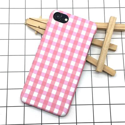 

Модная геометрия решетки Жесткий Матовая Пластик ультра тонкий крышка для iphone 5 5s se полоса тонкий чехол для IPhone 6 6s 7 8