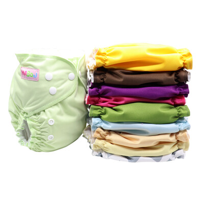 

MABOJ Pocket Cloth Diapers with Insert Size One Diapers Waterproof Washable Diapers for Babies 3-15kg