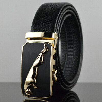 

Male Genuine Leather Belt Men Cowskin Leather Belt Automatic Buckle Fashion Designer High Quality MenS Belts