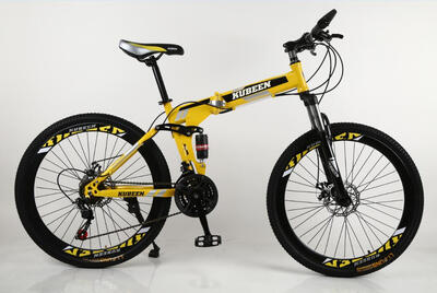 

Ship Form RU KUBEEN mountain bike 26-inch steel 21-speed dual disc brakes variable speed bicycle