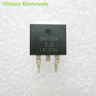 

10PCS/Lot BM1084-3.3 TO-263 BM1084 SMD Voltage Regulator Tube Wholesale Electronic
