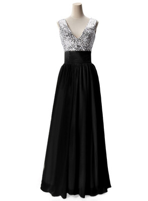 

Sequins A-line Prom Evening Cocktail Dresses Homecoming Party Pageant Gown Formal Bridesmaid Dress