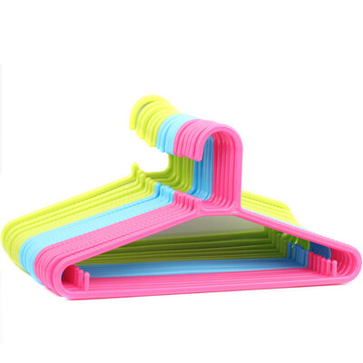 

Bingyou seamless hanger plastic adult clothes hanging non-slip drying racks home clothes support hook clothes rack hanger 8 increase thickening 45cm