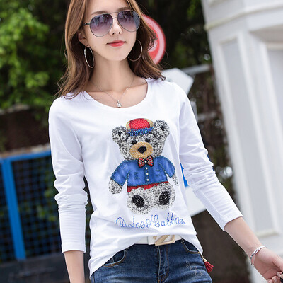 

2018 Spring-Summer New Subsection Ladybird long sleeve t shirt for women