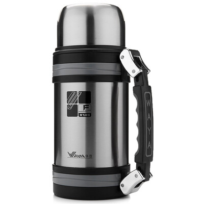 

Huaya wide mouth pot double vacuum stainless steel insulation pot car outdoor travel pot household hot water bottle warm pot water bottle wide mouth pot 15L character HG6-1500