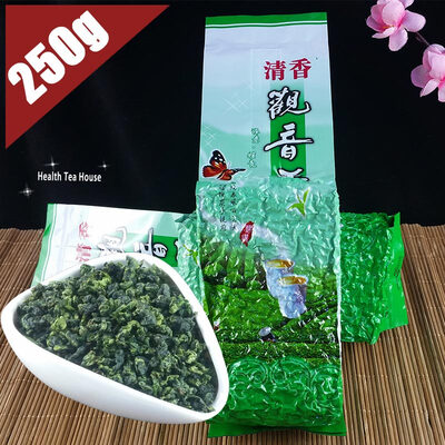 

250 г Чайный чай Anxi Tieguanyin высшего сорта, Свежий китайский зеленый чай Тикуаин Природное органическое здоровье Чай Oolong лучший чай oolong