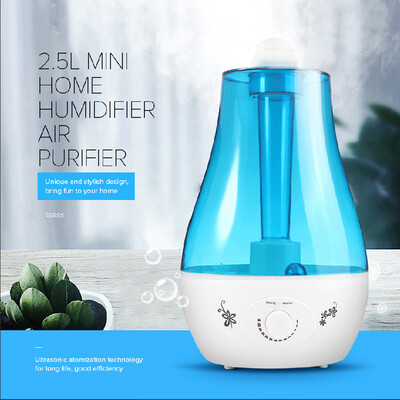 

25L Mini Home Humidifier Air Purifier with LED Lamp