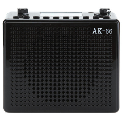 

Love lesson AKER AK77 audio square dance fitness teaching small bee multi-function digital loudspeaker red