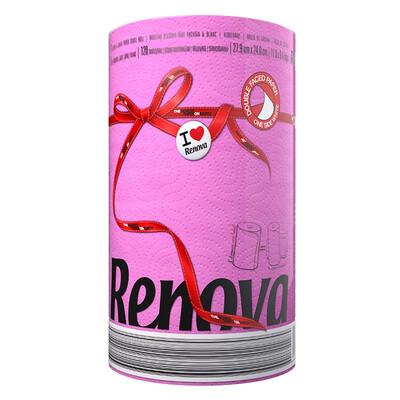 

Renova (Renova) professional kitchen cleaning paper powder / white 2 layer 120 section * volume Portuguese imports