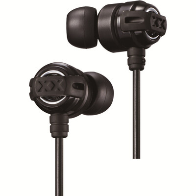 

JVC (JVC) FX11X XX ретро рок бас наушники черный красный
