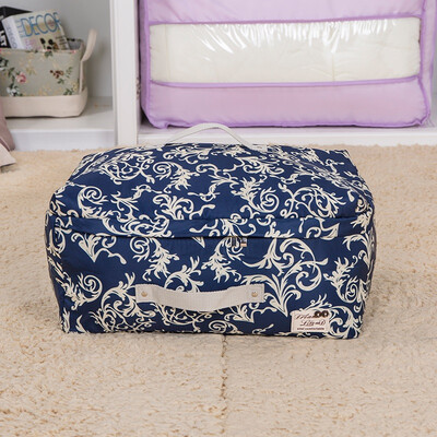 

Western SIVIN mirror flower red S storage bag quilt dust bag moving bag clothing sorting bag toy storage washable three-layer thickening