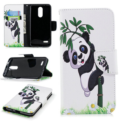 

BEFOSPEY Painting PU LeatherSoft TPU Card Slot Stand Wallet Case For LG K8201850"