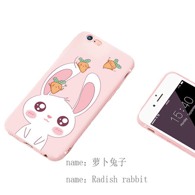 

iPhone 7 case female iphone7plus shell anti falling silicone i7 cartoon creative all inclusive protective sleeve