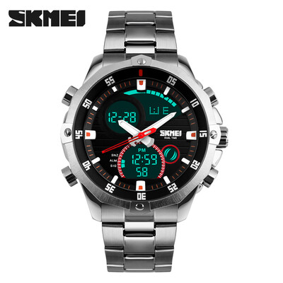 

Original Big Dial Men Watch Luminous Luxury Famous Brand Waterproof Clock Stainless Steel Wristwatch