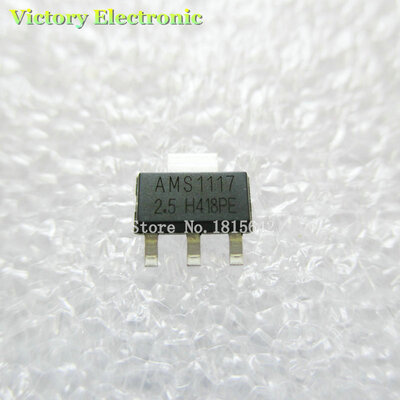 

AMS1117-25 LD1117 LM1117 25V 1A Voltage Regulator 50PCSLot Original New Wholesale Electronic