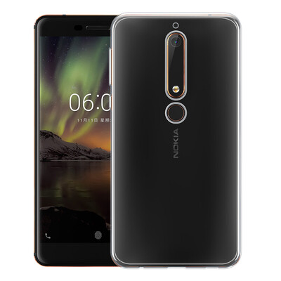 

KOLA Nokia 6 mobile phone shell 2018 new Nokia 6 protective sleeve TPU silicone transparent drop soft shell