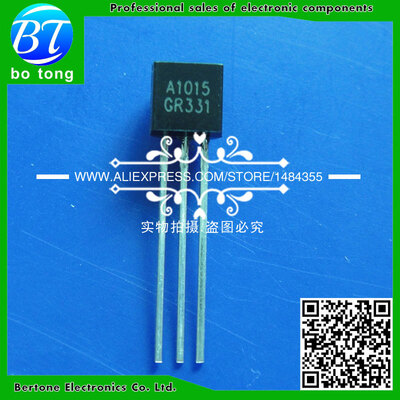 

200pcslot Free Shipping New original 100 PAIR 2SA1015GR 2SC1815GR TO-92 A1015 C1815 100 2SA1015100 2SC1815TRANSISTOR