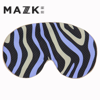 

Silk Eye Mask MAZZZK / MAZK Отдых в саванне светлый блок путешествия лаванда мода весело сна маски