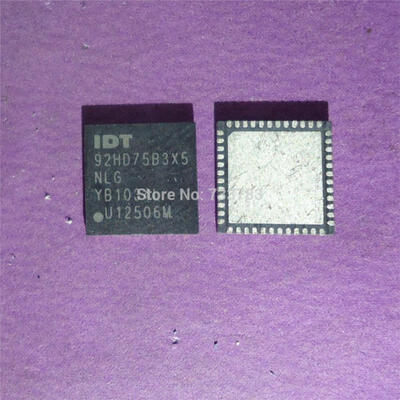 

5pcslot IDT92HD75B3X5NLG IDT 92HD75B3X5NLG 92HD75B3X5 92HD75B FOUR CHANNEL HD AUDIO CODEC