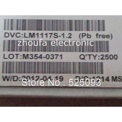 

100pcs/lot LM1117S-1.2