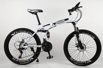 

KUBEEN mountain bike 26-inch steel 21-speed dual disc brakes variable speed bicycle