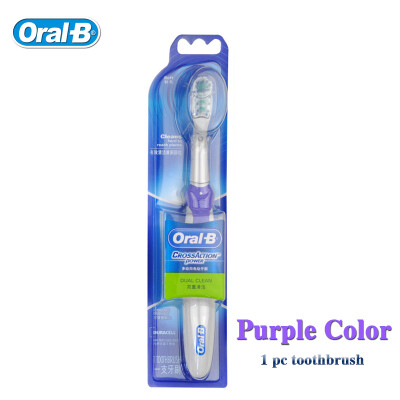 

Oral B Cross Action электрическая зубная Отбеливание зубов Использовать батареи AA