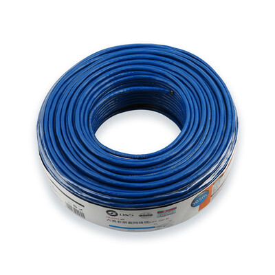 

And macro D& six types of unshielded network cable normal version high-speed network cable engineering home improvement dedicated network cable 305 meters blue HC1104-305