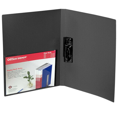 

Office Depot LFA4 Single Folders Folders Folders A4 PP Material Black