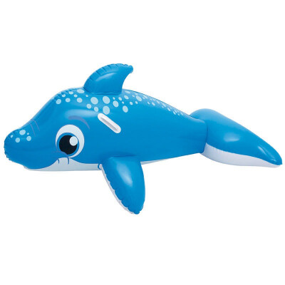 

Bestway Dolphin Mount 157x89cm Large Water Entertainment Swimming Water Toys with safety handle design for children 3 years old&older 41087