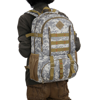 

Новая наружная сумка для путешествий по скалолазанию Мужская и женская модели Большая сумка для наложения камуфляжа 50 л