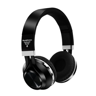 

GiGiboom Foldable Bluetooth 4.1 Гарнитура Беспроводная беспроводная головная гарнитура для наушников с поддержкой MIC TF Card, регулятор громкости B21